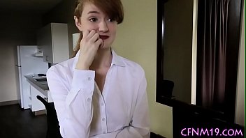 Cfnm teen blows and fucks