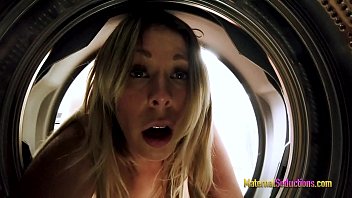 Fucking My Busty Step Mom While She is Stuck in the Washing Machine – Nikki Brooks