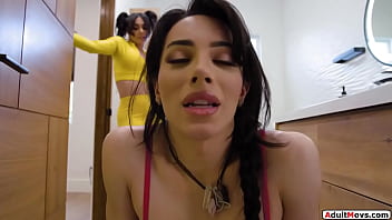 Three busty tgirls suck n anal bareback