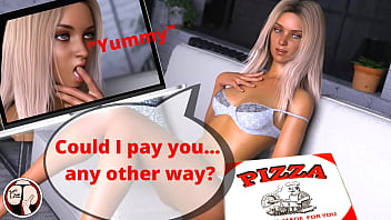 Why hot blondes cheerleaders don’t have to pay for pizza – (Become a Rockstar – Emma 1)