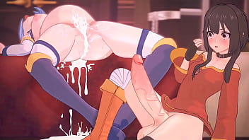 Aqua Gets Pounded (KonoSuba Futa Animation)