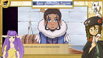 Avatar the last Airbender Four Elements Trainer Part 12 Katara handjob