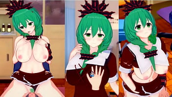 [Eroge Koikatsu! ] Touhou Kagiyama Hina rubs her boobs H! 3DCG Big Breasts Anime Video (Touhou Project) [Hentai Game Toho Kagiyama Hina]