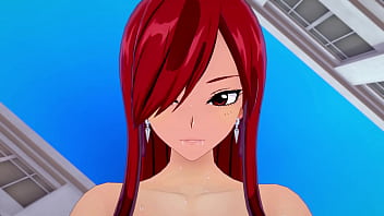 Erza and Hancock Sex animation 3D