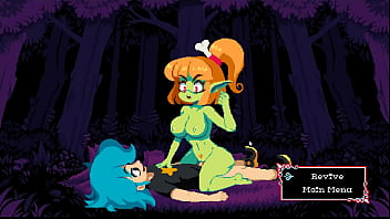 Flip Witch [ Pixel HENTAI Game ] Ep.6 FEMDOM creampie in the forest !