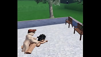 Roblox Couple fucking in a park! [Zander x Girl]