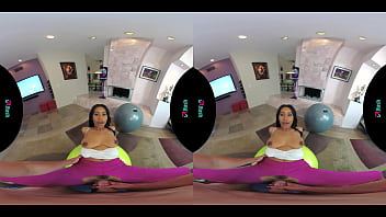 VRHUSH Jenna Foxx gets bent over and fucked in yoga pants