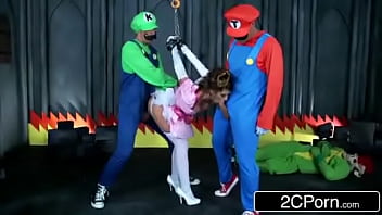 super mario xxx parody brazzers